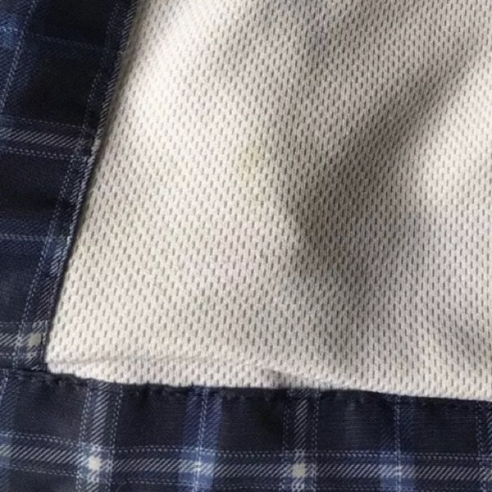 Old Navy Jacket Hooded Blue Plaid Boys Size 5 XS - Picture 8 of 8